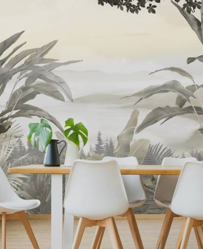 papier peint mural Jungle Paradise