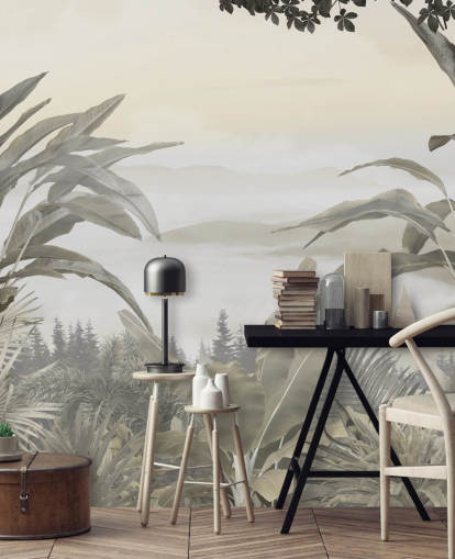 mural de papel pintado Jungle Paradise mural de papel pintado Jungle Paradise