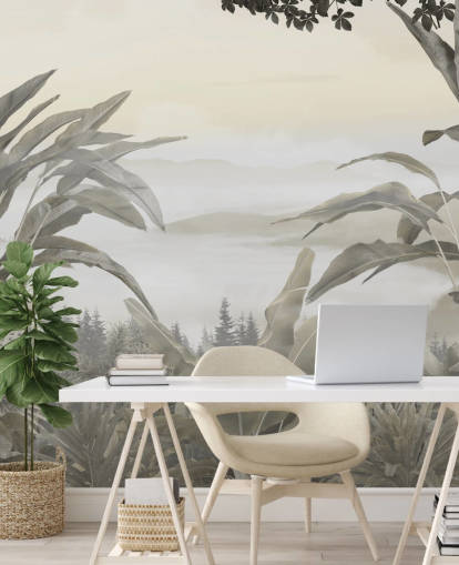 jungle paradise wallpaper mural jungle paradise wallpaper mural