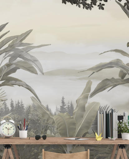 mural de papel pintado Jungle Paradise