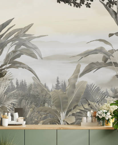 mural de papel pintado Jungle Paradise