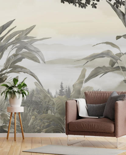 Wandbild „Dschungelparadies“