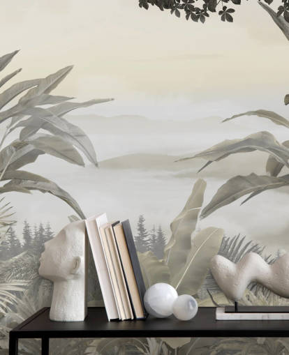 jungle paradise wallpaper mural