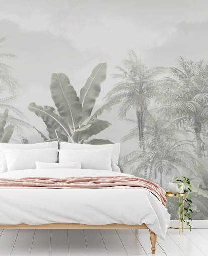 panoramische vintage jungle behang muurschildering panoramische vintage jungle behang muurschildering