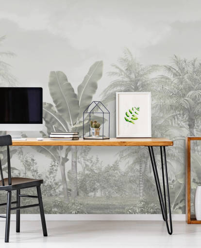 panoramic vintage jungle wallpaper wall mural panoramic vintage jungle wallpaper wall mural