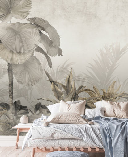 Décoration murale vintage de la forêt de la jungle pour salons