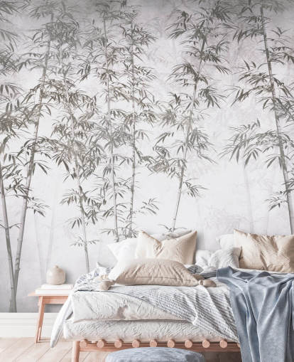 vintage bamboo wallpaper mural vintage bamboo wallpaper mural