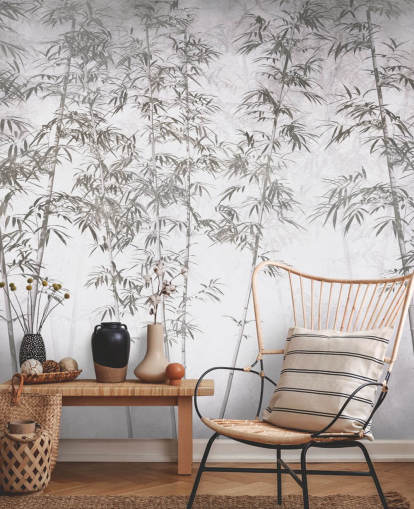 vintage bamboo wallpaper mural vintage bamboo wallpaper mural