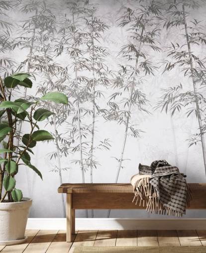 papier peint mural vintage en bambou papier peint mural vintage en bambou