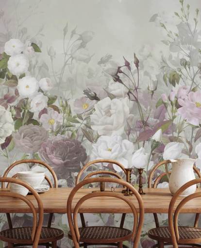 gray and pink roses wallpaper mural gray and pink roses wallpaper mural