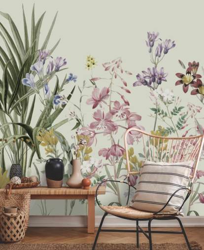 farverigt tilpasselig blomstertapet af Marina Stupakova til soveværelser farverigt tilpasselig blomstertapet af Marina Stupakova til soveværelser