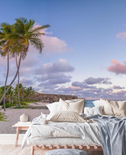 barbados beach wallpaper mural for bedroom