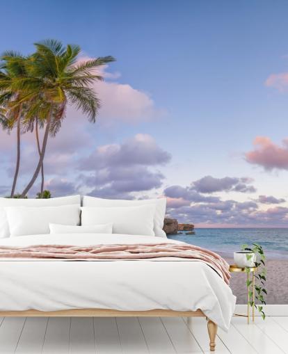 barbados beach wallpaper mural for bedroom