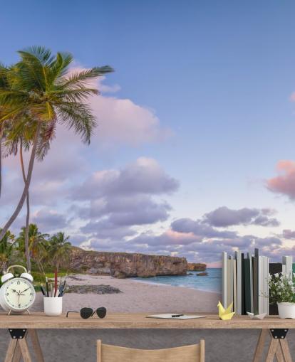 Barbados strand tapet väggmålning för sovrum