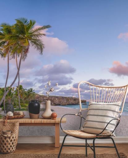 barbados beach wallpaper mural for bedroom