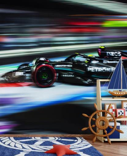 Hamilton in Las Vegas 23 - F1-achtergrond Hamilton in Las Vegas 23 - F1-achtergrond