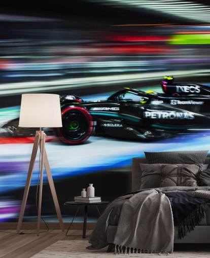 Hamilton Las Vegasissa 23 - F1 Taustakuva Hamilton Las Vegasissa 23 - F1 Taustakuva