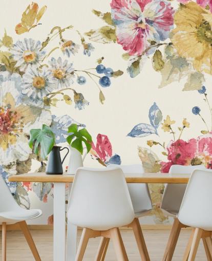 murale botanico di Lisa Audit