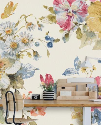 murale botanico di Lisa Audit