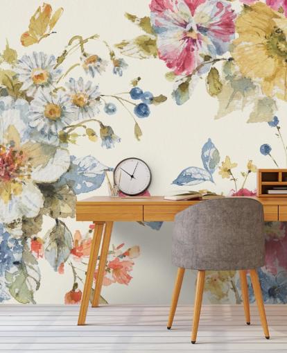 botanisches Wandbild von Lisa Audit