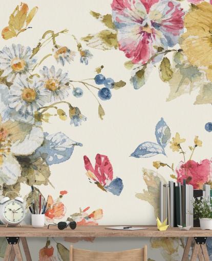 murale botanico di Lisa Audit