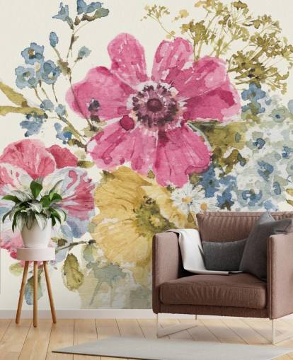 Decorazione murale botanica Summer Garden di Lisa Audit