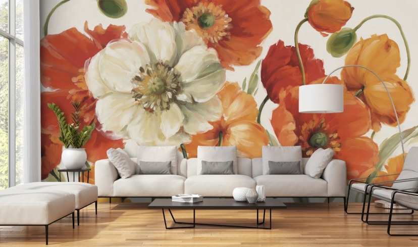 Botanical Wall Murals by Lisa Audit | Wallsauce UK