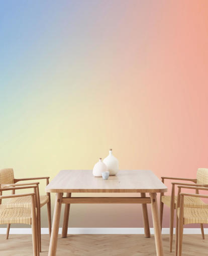 blue, yellow and red ombre wallpaper called Sunny Day for bedrooms and living rooms blue, yellow and red ombre wallpaper called Sunny Day for bedrooms and living rooms