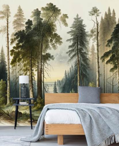 green forest wallpaper for office green forest wallpaper for office