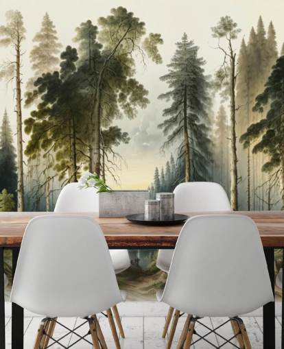 papier peint forêt verte pour bureau papier peint forêt verte pour bureau