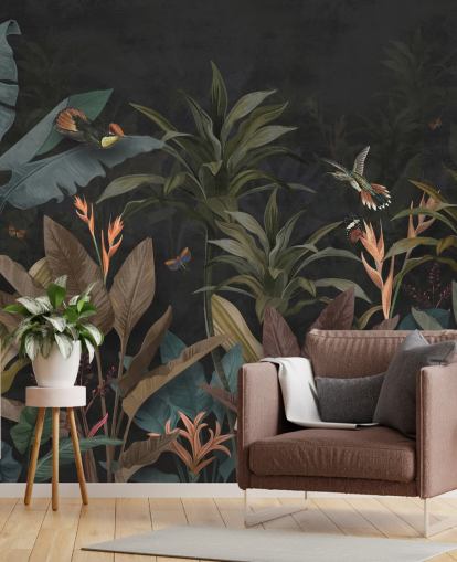 Papier peint Dark Leaf Papier peint Dark Leaf