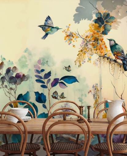 Fondo de pantalla de Tropical Birds at Dawn