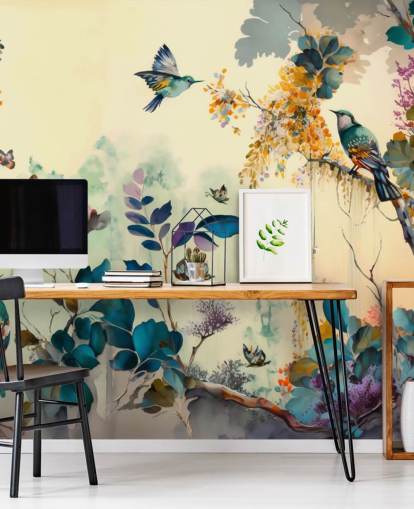 Fondo de pantalla de Tropical Birds at Dawn