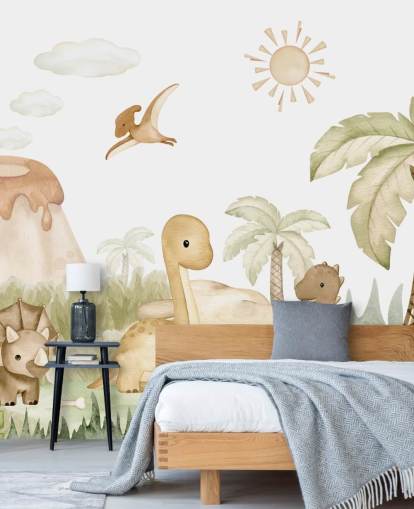 Lindo fondo de pantalla de dinosaurios