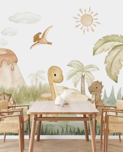 Lindo fondo de pantalla de dinosaurios