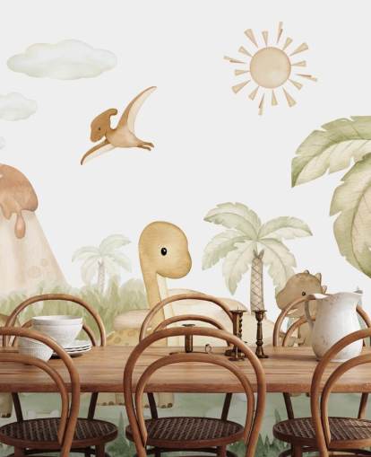 Lindo fondo de pantalla de dinosaurios