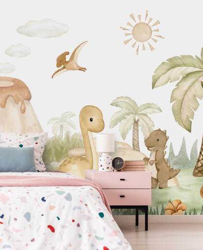 Sød Dinosaur Baggrund