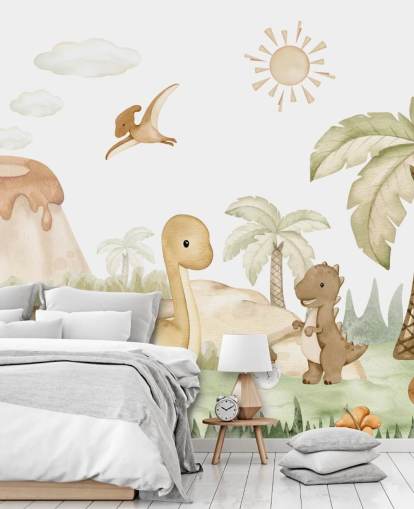 Lindo fondo de pantalla de dinosaurios