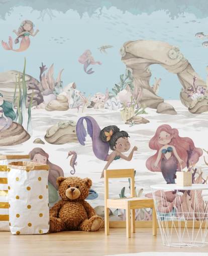 papier peint sirène