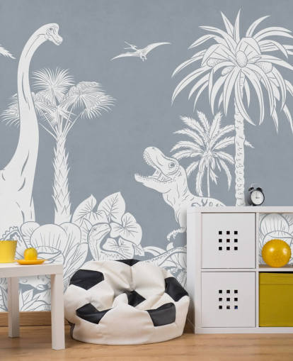 blue dinosaur wallpaper mural blue dinosaur wallpaper mural