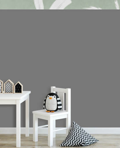 Kids Jungle Taustakuva eläimillä vihreällä