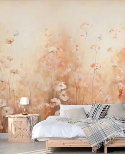 Wandbild „Schmetterlinge in wilden Blumen“ Wandbild „Schmetterlinge in wilden Blumen“