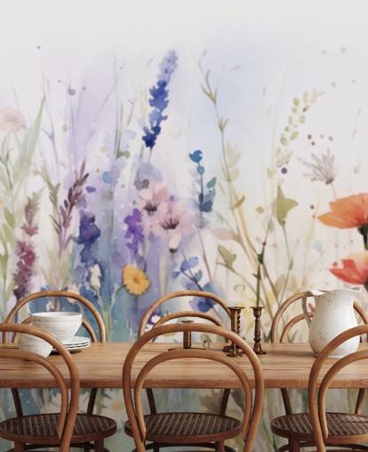 colourful blossoming flower wall mural colourful blossoming flower wall mural