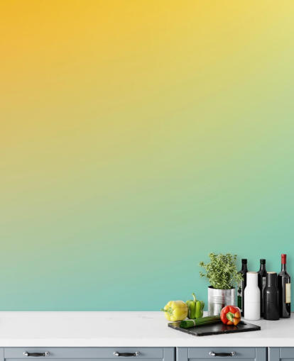 yellow and blue ombre wallpaper mural called Summer Ombre yellow and blue ombre wallpaper mural called Summer Ombre