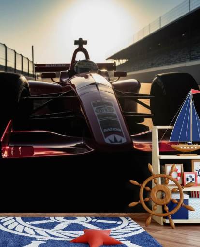 tilpasselig amerikansk motorsport tapet vægmaleri kaldet IndyCar