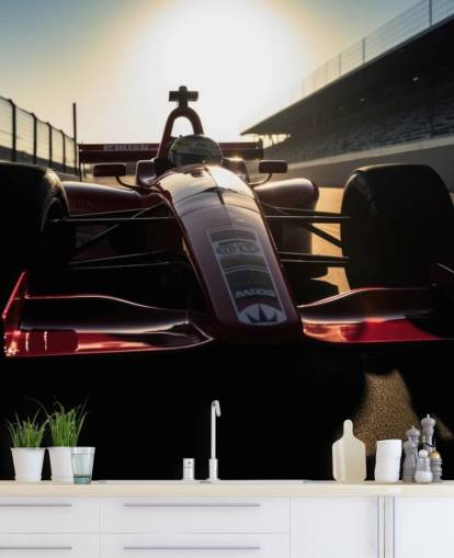 tilpassbart amerikansk motorsport tapet veggmaleri kalt IndyCar