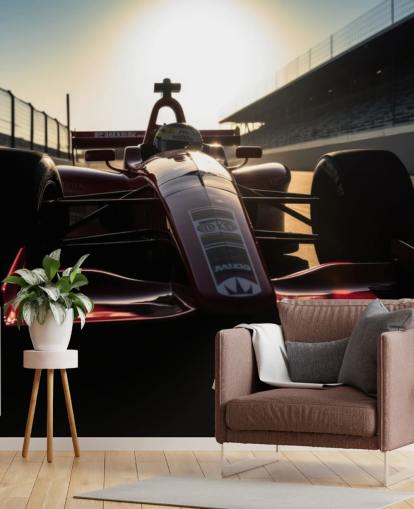 personalisierbares amerikanisches Motorsport-Wandbild namens IndyCar personalisierbares amerikanisches Motorsport-Wandbild namens IndyCar