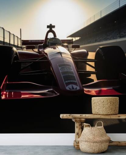 mural de papel pintado personalizable de deportes de motor estadounidenses llamado IndyCar