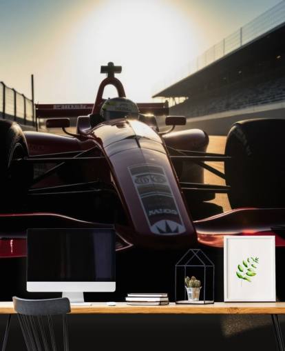 personalisierbares amerikanisches Motorsport-Wandbild namens IndyCar personalisierbares amerikanisches Motorsport-Wandbild namens IndyCar