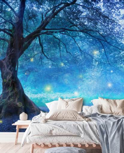 Blue Forest met boombehang